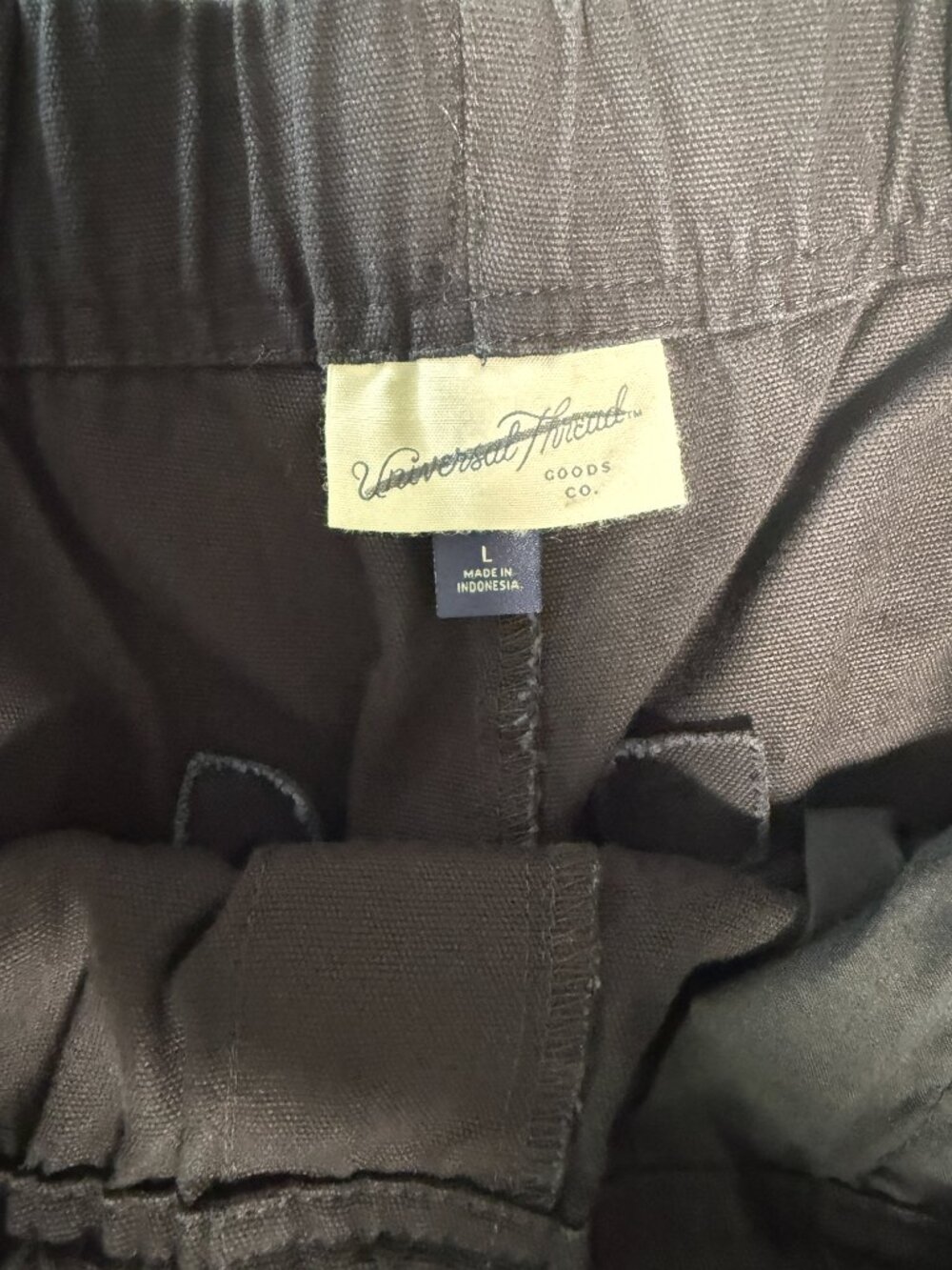Universal Thread Barrel Pants Black Women's Size L - Picture 8 of 8